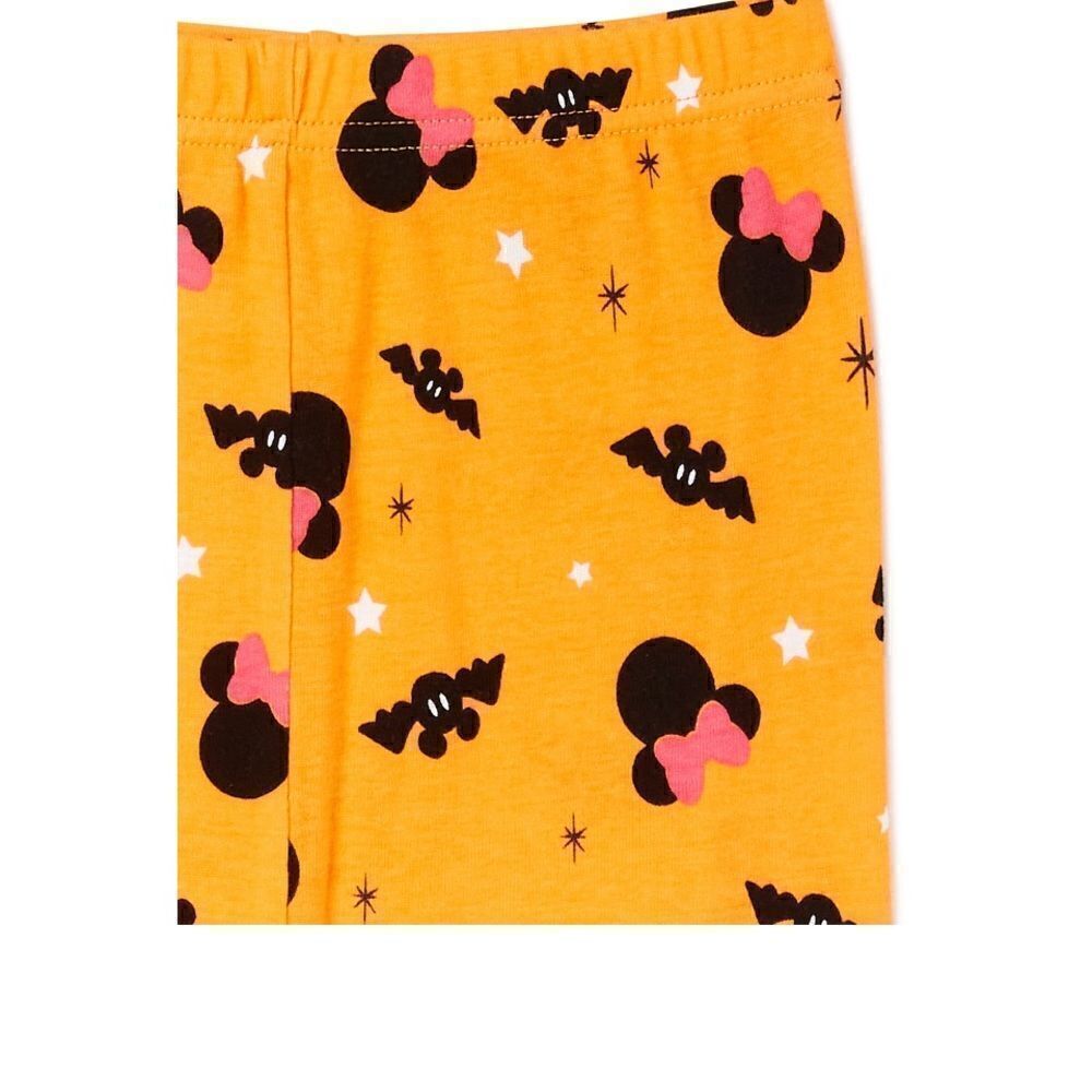 Disney Girl’s Size 10 “Too Cute To Spook” Minnie Mouse Halloween Pajama Set - Picture 5 of 7